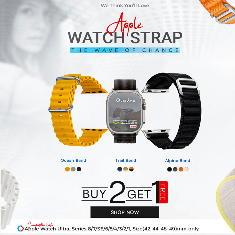 Apple watchバンド　オーシャン（X）　42 44 45　スターライト