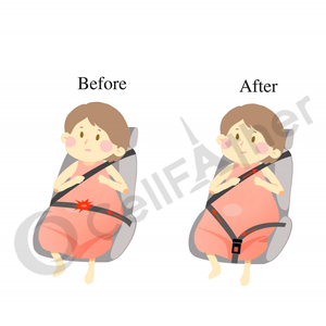 pregnant women Car seat belt extender 