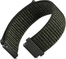 Load image into Gallery viewer, 22mm SmartWatch Sport Loop Nylon Bands Kargo Khaki