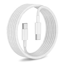 Load image into Gallery viewer, c to c cable; apple cable; 22mm Straps; 2 meter cable for iPad; c to c cable 2 metere; macbook cable 2 metere; iphone 15 pro max cable 2 mtr;