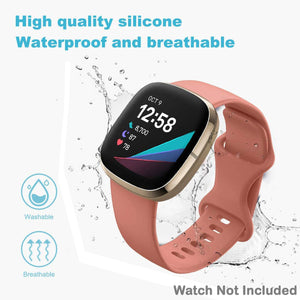 Soft and comfortable silicone band strap