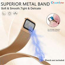 Load image into Gallery viewer, Fitbit Sense 2 metal band strap 