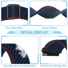 Load image into Gallery viewer, Solo Braided Loop Strap Universal for 22mm Lugs Watches-Blue