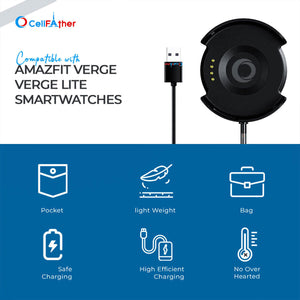 Amazfit Verge 1801 Model USB Magnetic Charger-Buy Online At Cellfather