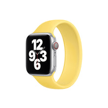 Load image into Gallery viewer, Solo Loop Elastic Silicone Strap for Apple Watch 42/44mm-Yellow