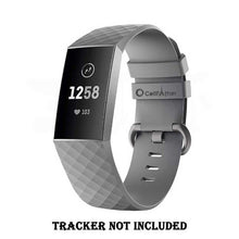 Load image into Gallery viewer, Premium gray color fitbit smartband strap