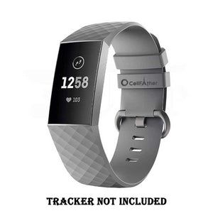 grey Color Fitbit band Strap