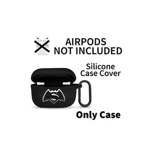 Silicone Case Cover for Airpods Pro (Batman V/S Superman)