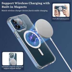 iPhone 13 Pro Max Clear Case Cover with MagSafe