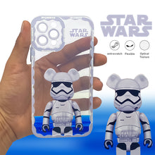 Load image into Gallery viewer, Soft Silicone Transparent Printed Case Compatible with iPhone 12 Pro-Star Wars