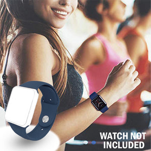 Silicone Strap For Apple Watch-Blue (38/40mm)