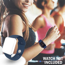 Load image into Gallery viewer, Silicone Strap For Apple Watch-Midnight Blue (42/44/45/49mm)