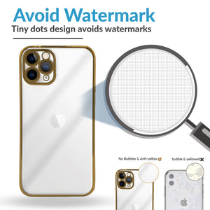 Silicone Case Cover For iPhone 11 Pro Max-Gold