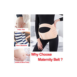 Cellfather Maternity Support Belt (Beige-XXL)