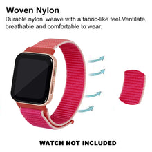 Load image into Gallery viewer, Woven Nylon Strap for Oppo Watch 41mm -Pomergranate