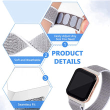 Load image into Gallery viewer, Woven Nylon Strap for Oppo Watch 46mm-Seashell