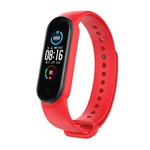 Load image into Gallery viewer, Buy Silicone Wristband For MI Smart Band 6/5-Red