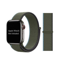 Load image into Gallery viewer, CellFAther Straps New 2020 Edition Nylon Straps For Apple Watch-42/44mm (Inverness Green)