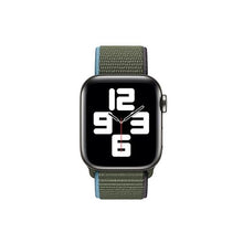 Load image into Gallery viewer, CellFAther Straps New 2020 Edition Nylon Straps For Apple Watch-42/44mm (Inverness Green)