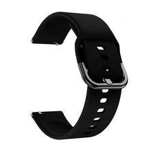 Load image into Gallery viewer, black color silicone band strap