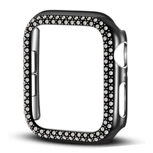Load image into Gallery viewer,  iWatch designer Bling Diamond Hard PC Case Cover 45mm