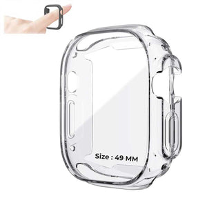 Apple Watch Ultra Protective Case Cover (49mm)-Transparent
