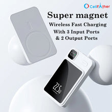 Load image into Gallery viewer, fast wireless magnetic magsafe power bank