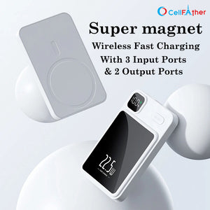 fast wireless magnetic magsafe power bank