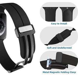 Cellfather apple iWatch Magnetic silicone strap