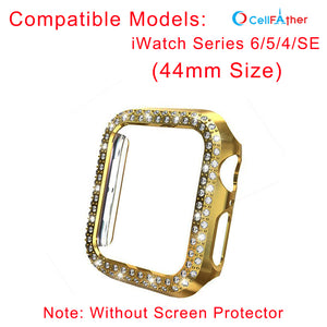 Apple iWatch designer Bling Diamond Hard PC Case Cover 45mm