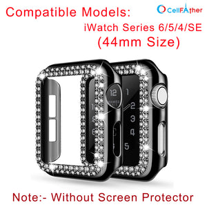  iWatch designer Bling Diamond Hard PC Case Cover 45mm