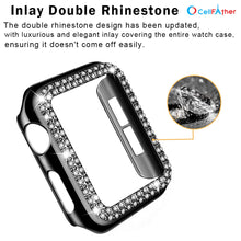 Load image into Gallery viewer,  iWatch designer Bling Diamond Hard PC Case Cover 45mm