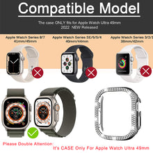 Load image into Gallery viewer, Apple Watch Ultra designer Bling Diamond
