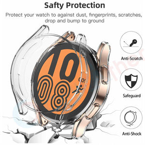 Samsung Galaxy Watch 4/5 Protective Case Cover 44mm-Transparent