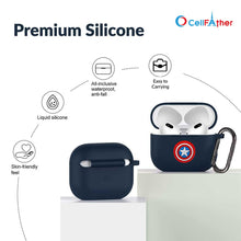 Load image into Gallery viewer, Apple AirPods 3rd Gen Silicone Case Cover- Blue- Captain America