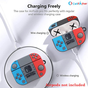 Shop 3D Cartoon Game Console case cover For Apple AirPods pro