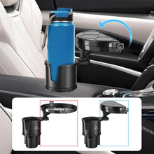 Load image into Gallery viewer, Car Cup Holder Expander Tray 3-in-1 Adjustable Car Table Food Tray