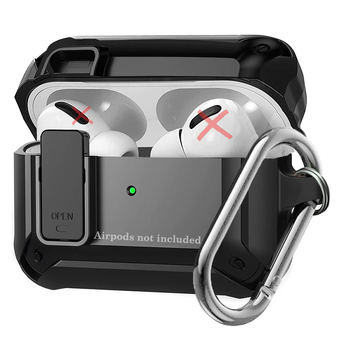 Apple AirPods pro 2nd gen Hard pc Military Garde case cover