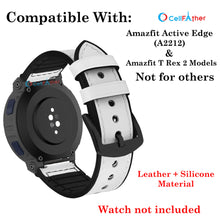 Load image into Gallery viewer, Amazfit active edge straps
Amazfit T Rex 2 straps
Amazfit active edge straps for men
Amazfit T Rex 2 straps For men
Amazfit T Rex 2 watch straps
straps for t rex 2 watch
active edge starps Leather