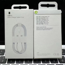 Load image into Gallery viewer, Type C to C Fast Charging Cable for iPhone 16, 1 Meter Braided Cable for MacBook/iPads