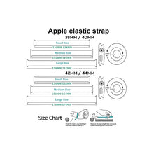 Load image into Gallery viewer, Solo Loop Elastic Silicone Strap for Apple Watch 38/40/41mm-Midnight Blue