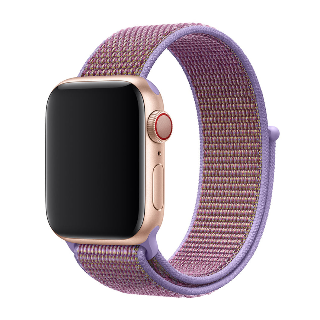 Woven Nylon Strap For Apple Watch-Lilac (42/44/49mm)