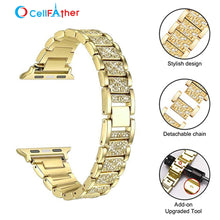 Load image into Gallery viewer, Cellfather Apple iWatch Bling diamond Straps 