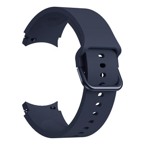 Silicone Strap Band Compatible With Galaxy Watch 4/5 Pro 45mm Midnight Blue