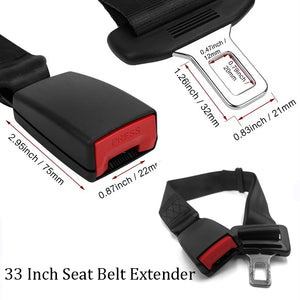 CellFAther Safety Car seat Belt Extension (Length 33 Inch)