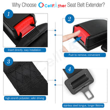 Load image into Gallery viewer, car seat belt extender