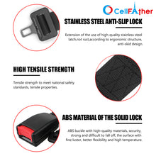 Load image into Gallery viewer, Product details of a stainless steel anti-slip lock with text on high tensile strength and ABS material.