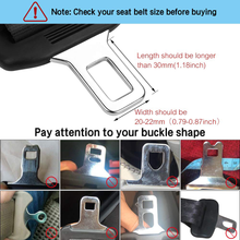 Load image into Gallery viewer, CellFAther Safety Car seat Belt Extension (8 Inch)