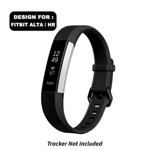 Silicone Strap For Fitbit Alta Bands/Alta HR/Ace-Black