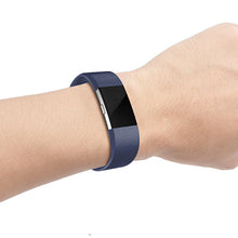 Load image into Gallery viewer, Silicone Replacement Band For Fitbit Charge 2-Blue